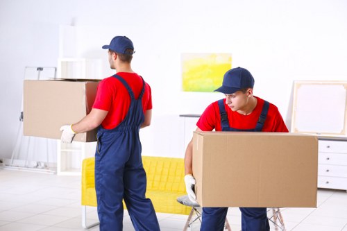 House removalists helping with a Marylebone home move