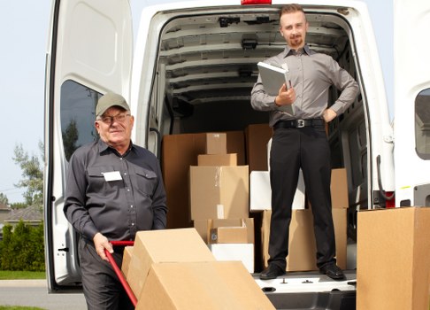 Removal truck hire ready for a central Marylebone property move