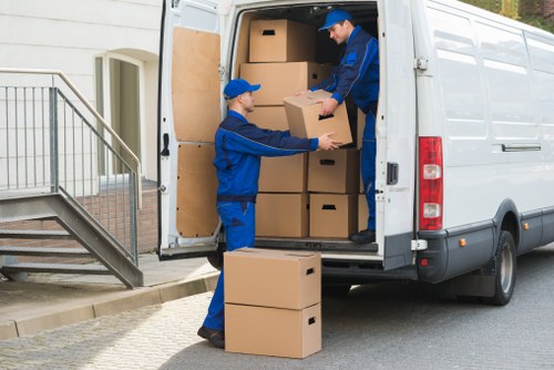 Commercial furniture relocation for a Marylebone office