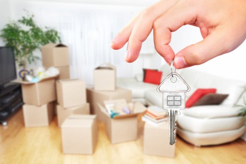 Local moving van support for central London residential removals
