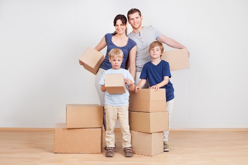 Man and van service helping with moving in Marylebone