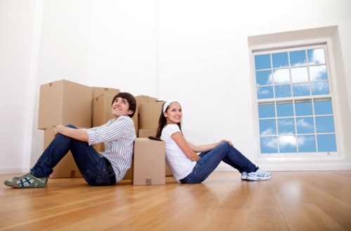 Removal van for office and business moves near Marylebone