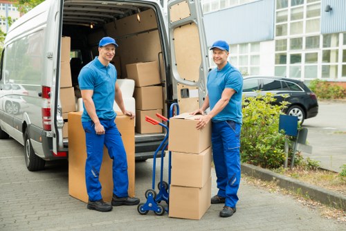 Residential removal service for a Marylebone apartment move