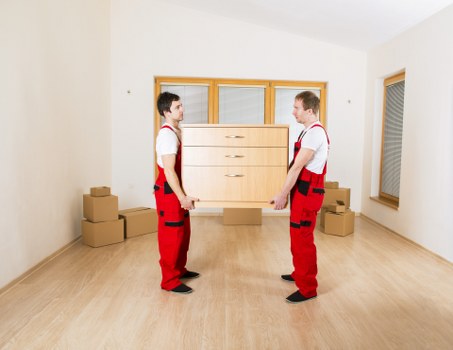 Commercial moving truck service for Marylebone offices